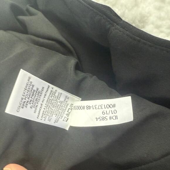 Express Black Pencil Skirt Women's Size 4 Business Workwear Career Mini Pull On - Picture 10 of 11